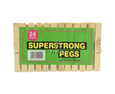 24 Superstrong Pegs