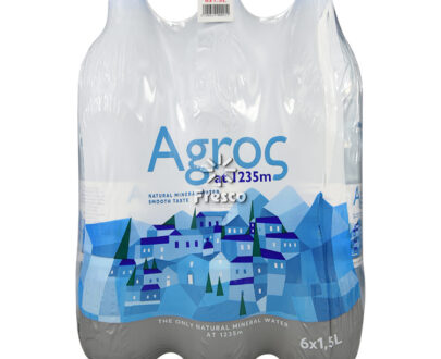 Agros Natural Mineral Water 6 x 1.5L