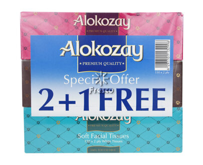 Alokozay 150 White Tissues 2+1Free