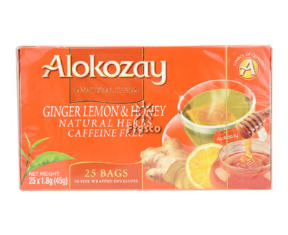 Alokozay Ginger Lemon & Honey Caffeine Free 25 x 1.8g