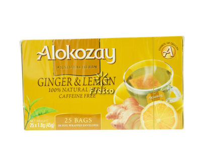 Alokozay Tea Ginger & Lemon 25Bags (25x1.8g)