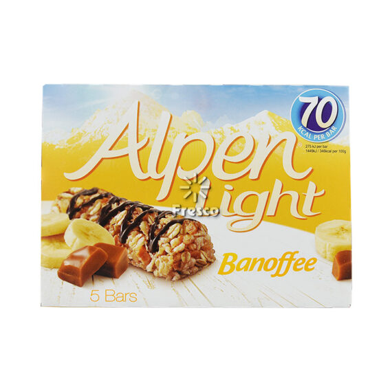 Alpen Light Banoffee 5 x 19g