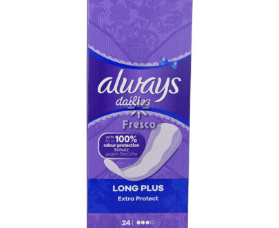 Always Dailies Sanitary Napkins Long Plus Extra Protection 24pcs