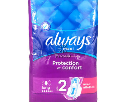 Always Sanitary Napkins Maxi Protection and Comfort Long (Size 2) 18pcs