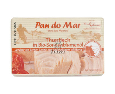 Bio Pan Do Mar Tuna in Sunflower Oil 120g
