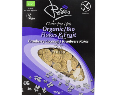 Bio Rosies-Flakes & Fruits Vegan & G/F 200g