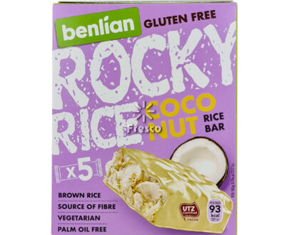 Benlian Rocky Rice Μπάρα με Καρύδα 5 x 18g