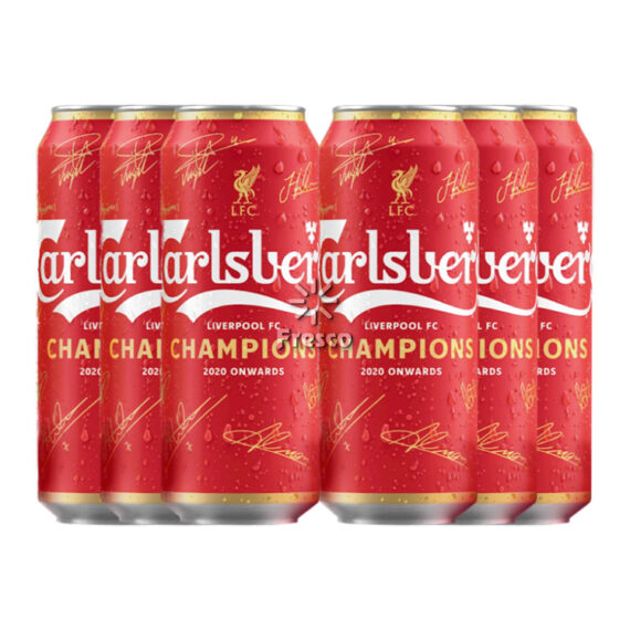 Carlsberg Beer Liverpool Fc Champions 2020 Onwards 6 x 50cl