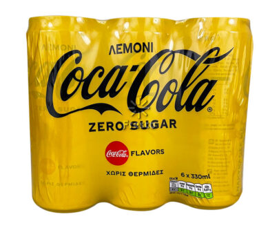 Coca Cola Lemon Zero Sugar 6 x 330ml