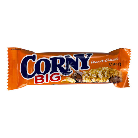 Corny Big Cereal Bar Peanut - Chocolate 50g