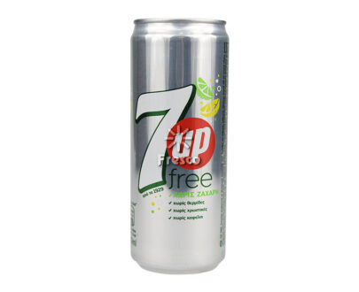 7Up Soft Drink Lime & Lemon Sugar Free 330ml