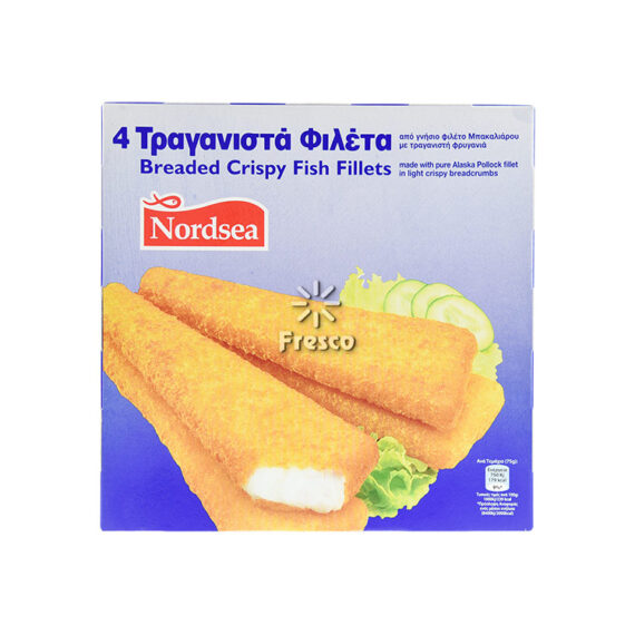 Nordsea 4 Breaded Crispy Fish Fillets 300g