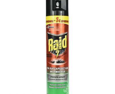 Raid Insect Repeller Cockraches & Ants 400ml