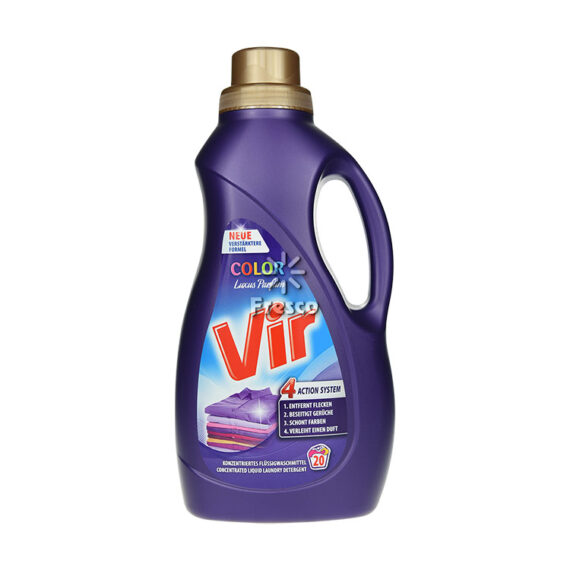 Vir Liquid Detergent for Colour 4 Action System 1,3L