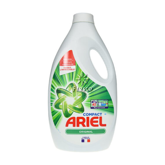 Ariel Compact Liquid Detergent Original 2.475L