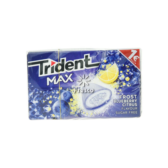 Trident Max Frost Blueberry Citrus 20g