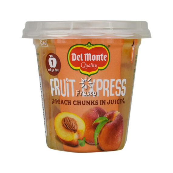 Del Monte Fruit Express Peach Chunks in Juice 227g