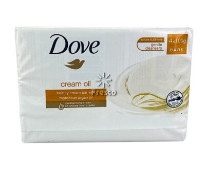 Dove Soap Cream Oil 4 x 100g