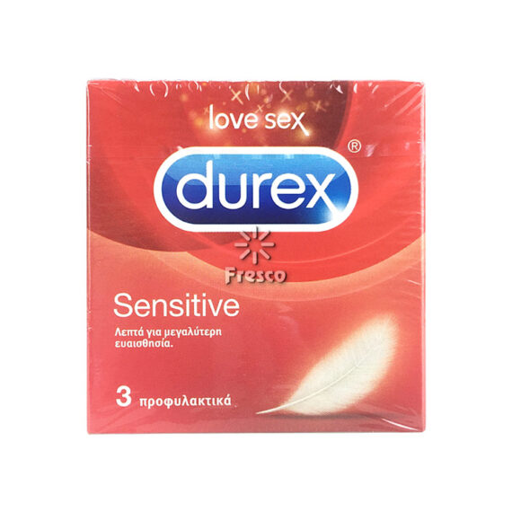 Durex Condoms Sensitive 3pcs