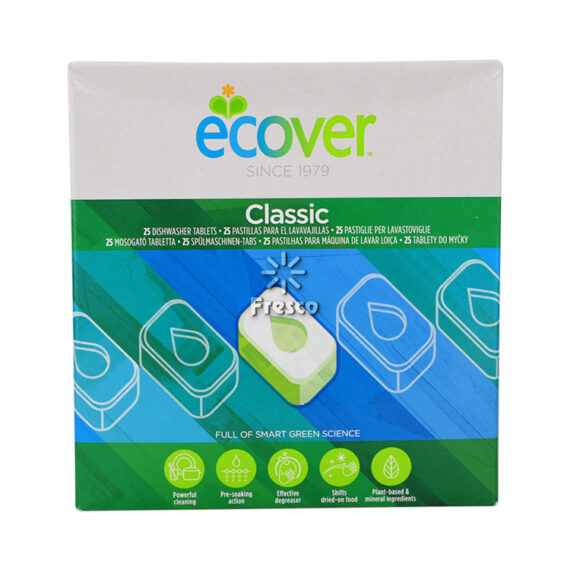 Ecover Diswasher Tablets Classic 500g