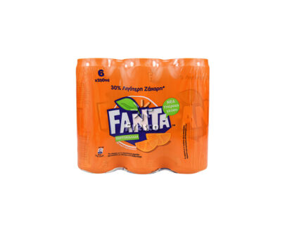 Fanta Αναψυκτικό Πορτοκαλάδα 6 x 330ml