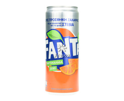 Fanta Orangeade Zero with Stevia 330ml
