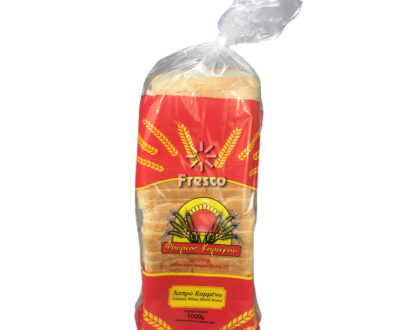 Fournos Korakou Pulman White Sliced Bread 1000g