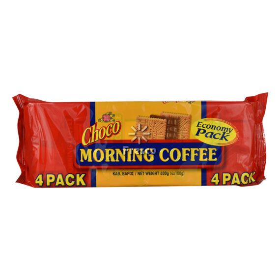 Frou Frou Morning Coffee Biscuits with Chocolate 4 x 100g