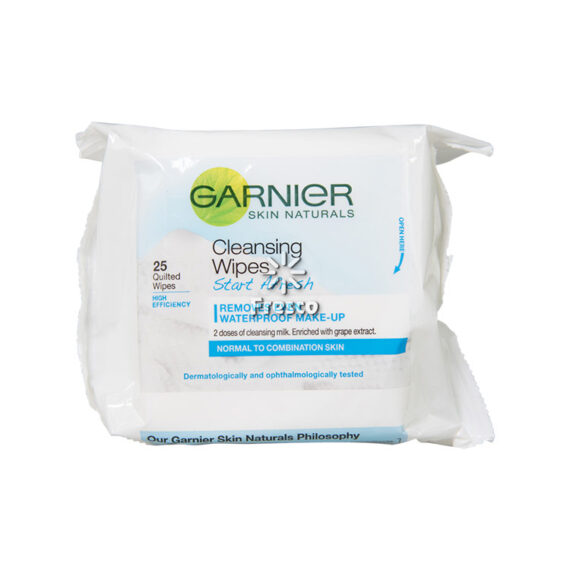 Garnier Cleansing Wipes Normal To Combination Skin 25pcs