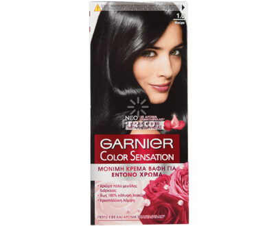 Garnier Color Sensation Hair Dye 1.0 Black 100ml