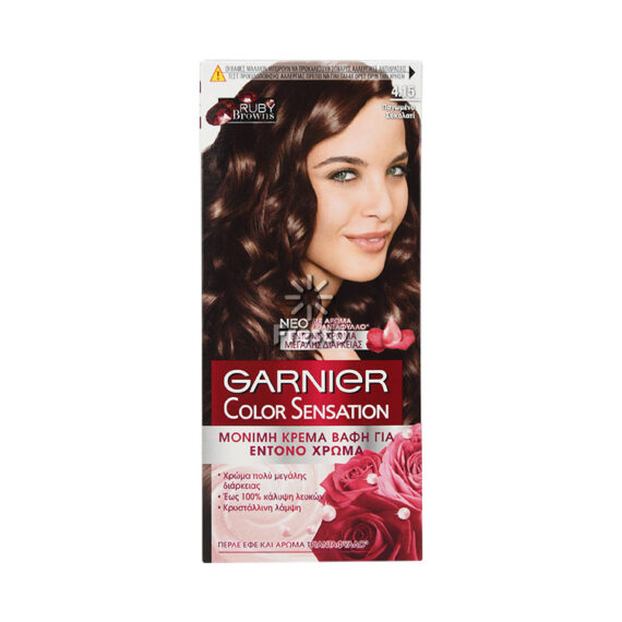 Garnier Color Sensation Hair Dye 4.15 Icy Chestnut Brown 100ml