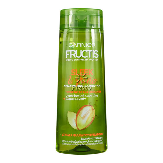 Garnier Fructis Shampoo Sleek & Shine for Frizzy & Dry Hair 400ml