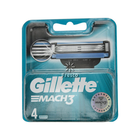Gillette 4 Mach 3 Blades