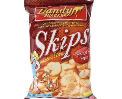 Handy Snacks Skips Corn Snack With Bacon Flavour 65g