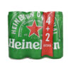 Heineken Beer Can 6 x 330ml (4+2 Free)