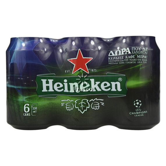 Heineken Beer 6 x 33cl