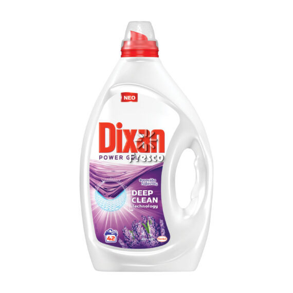 Dixan Power Gel Liquid Detergent Deep Clean Lavender Freshness 2.1L
