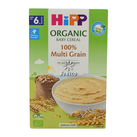 Hipp Organic Baby Cereal 100% Multi Grain 6+ 200g