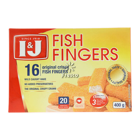 I&J 16 Fish Fingers 400g