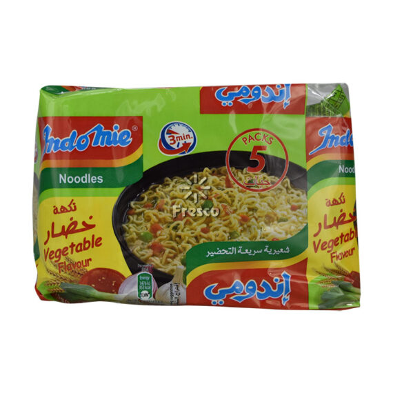 Indomie Noodles Vegetable 5 x 75g