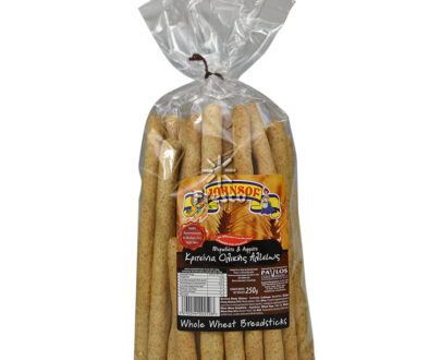Johnsof Breadsticks Whole Wheat 250g