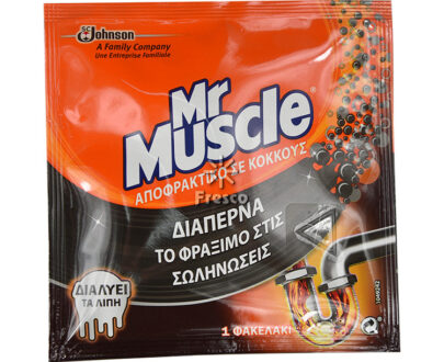 Johnson Mr.Muscle Kitchen Drain Unblocker Granules for Greasy Clogs 50ml