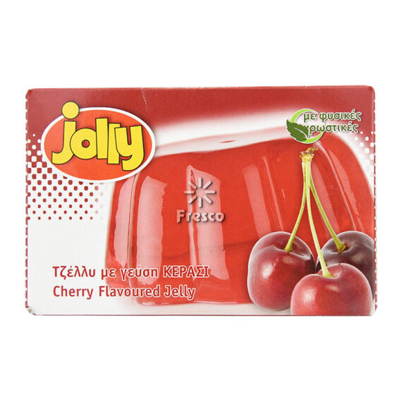 Jolly Cherry Flavoured Jelly 150g