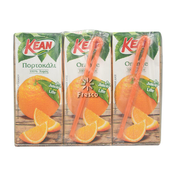 Kean Orange Juice 9 x 250ml