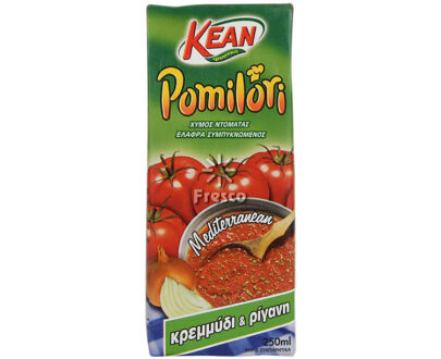 Kean Pomilori Χυμός Ντομάτας Κρεμμύδι & Ρίγανη 250ml