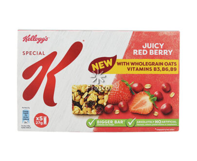 Kellogg's Juicy Red Berry Bars 5 x 27g