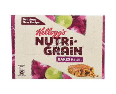 Kellogg's Nutri-Grain Μπάρες Δημητριακών με Σταφίδες 6 x 45g