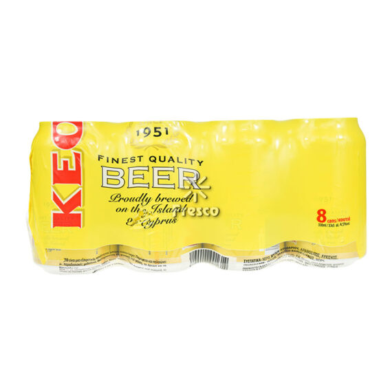KEO Beer Can 8 x 330ml