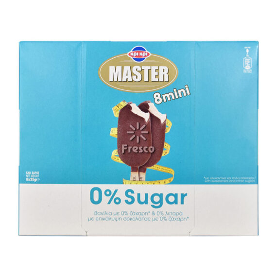 Kri Kri Master Ice Cream Mini 0% Sugar 8 x 35g