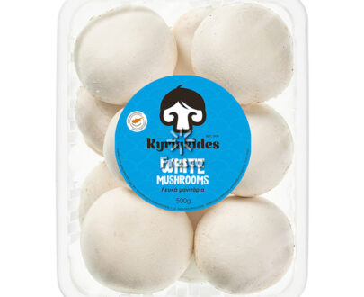 Kyriakides White Mushrooms 500g